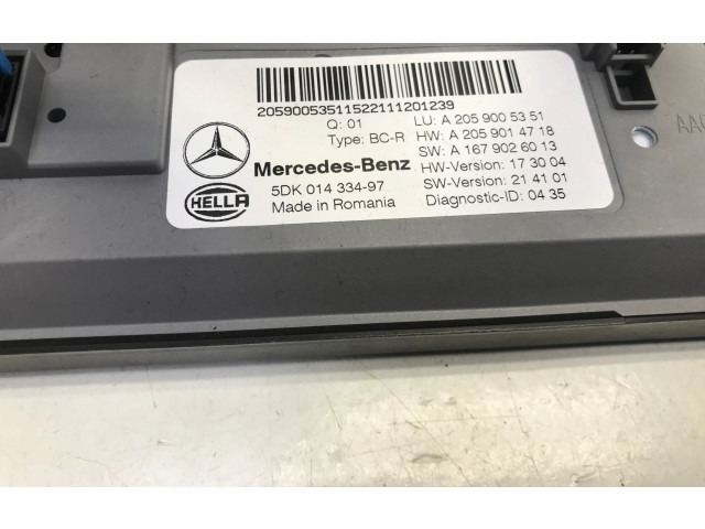 Другие блоки управления / модули A2059005351, A2059014718    Mercedes-Benz GLC AMG