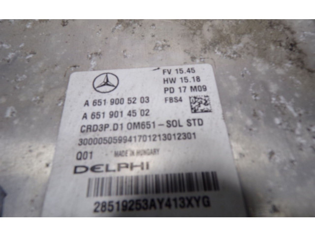 Řídící jednotka A6519005203, A6519005203 Mercedes-Benz C W205 2017