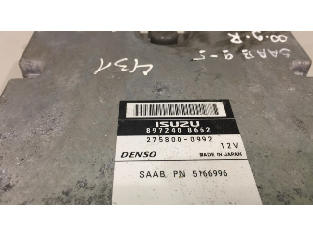 Блок управления двигателя 5166996, 8972408662   Saab 9-5