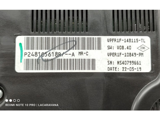 Přístrojová deska  Renault Megane IV 2015 248105618R  