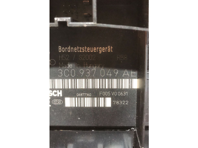 Блок комфорта 3C0937049AE, 3C0937049AE Volkswagen Golf Plus