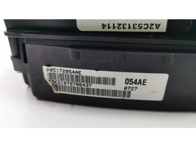 Přístrojová deska Chrysler 300 - 300C 2007 P05172054AE, A2C53216200