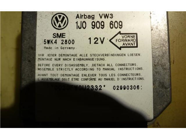 Блок подушек безопасности 1J0909609 Volkswagen New Beetle