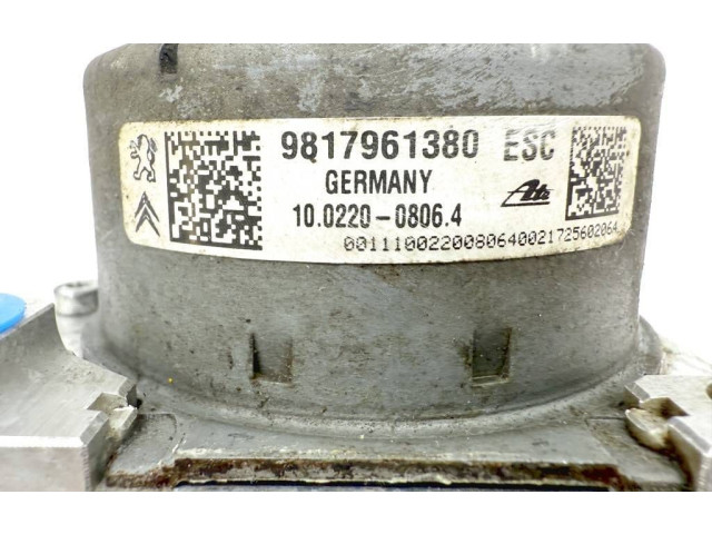 Блок АБС 9817961380, 10022008064   Peugeot  2008 I  2013 - 2019 года