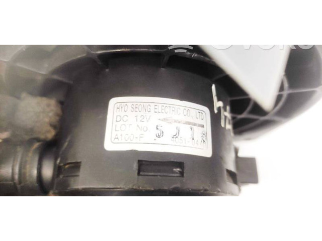 Вентилятор печки 40510440, A100F SsangYong Kyron