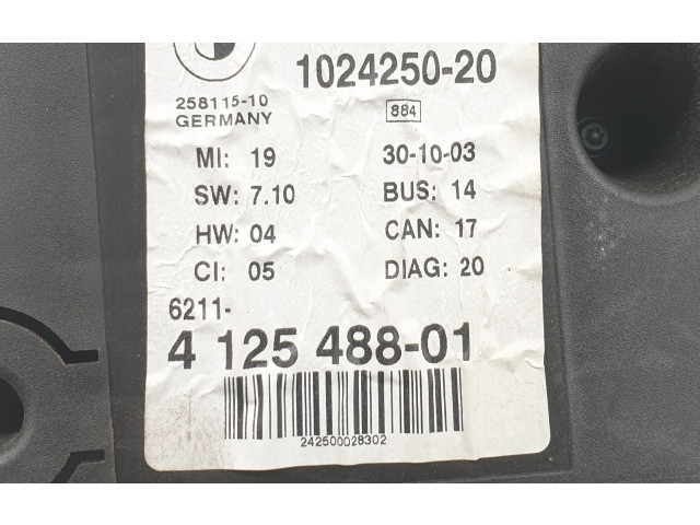 Панель приборов 4125488, 4125488   BMW Z4 E85 E86       