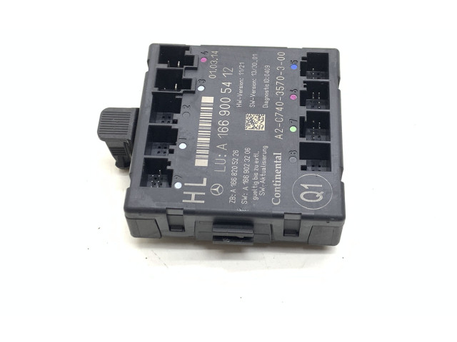 Блок подушек безопасности A1669005412   Mercedes-Benz GL X166