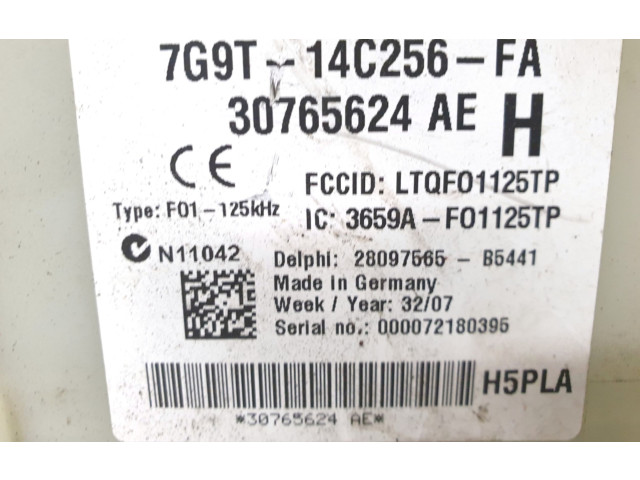 Блок комфорта 7G9T-14C256-FA, 30765624AE   Volvo XC60   