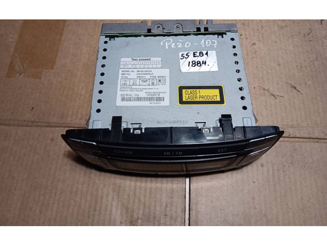 Поршень Радио/ проигрыватель CD/DVD / навигация CFA 861200H010, W53811  Peugeot 107  