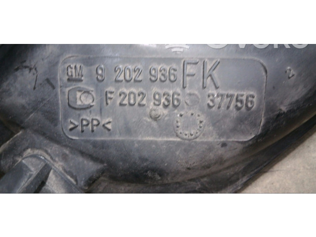 Vstřikovací lišta 9202936FK Opel Zafira A