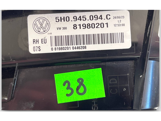 Блок комфорта A38, 5H0945094C Volkswagen Golf VIII