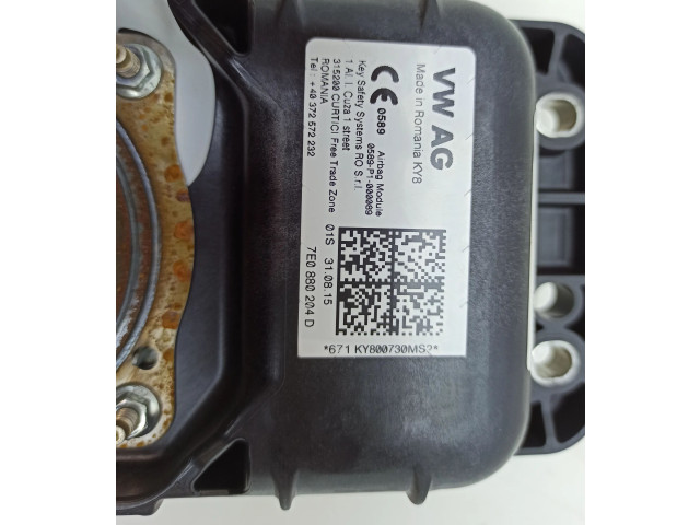 Подушка безопасности пассажира 7E0880204D   Volkswagen Transporter - Caravelle T6