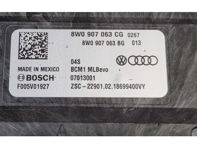 Блок комфорта 8W0907063BG, 8W0907063CG   Audi Q5 SQ5   
