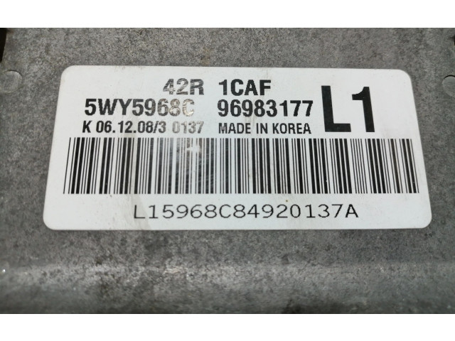 Řídící jednotka 42R1CAF, 96983177L1 Chevrolet Aveo 2009