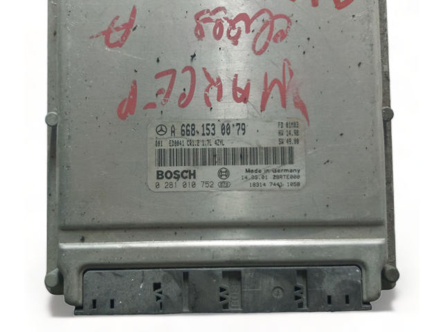 Блок управления двигателя    Mercedes-Benz A W168