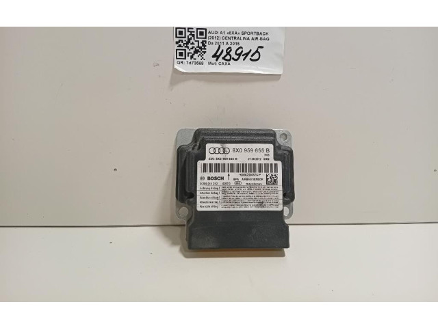 Блок подушек безопасности 8X0959655, 8X0959655   Audi A1