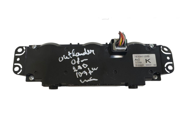 Блок управления климат-контролем 7820A115XB, 7129A Mitsubishi Outlander