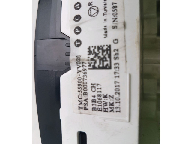 Блок управления климат-контролем 1611305980, X0-0247J   Peugeot 108