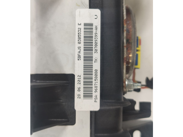 Подушка безопасности пассажира 9687158080, 9687158080 Citroen DS4