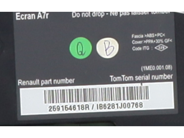 Дисплей 280246043R Renault Scenic III - Grand scenic III