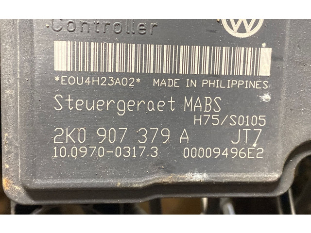 Блок АБС 2K0907379A, 00009496E2 Volkswagen Caddy 2004 - 2010 года