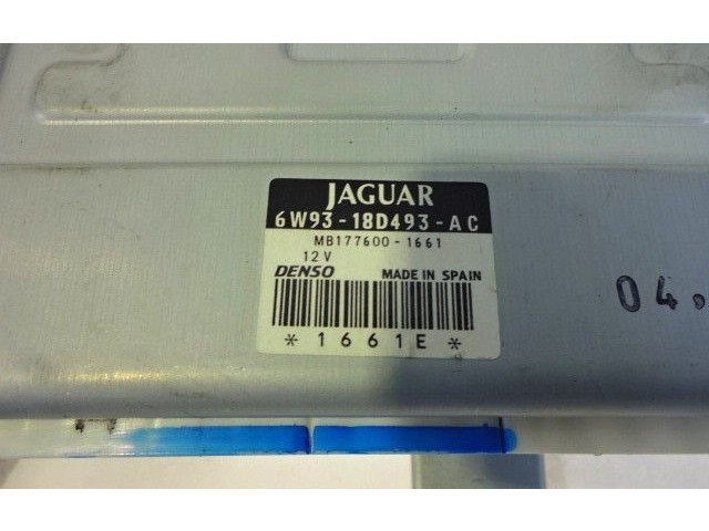 Блок управления климат-контролем 6W93-18D493-AC Jaguar XJ X350