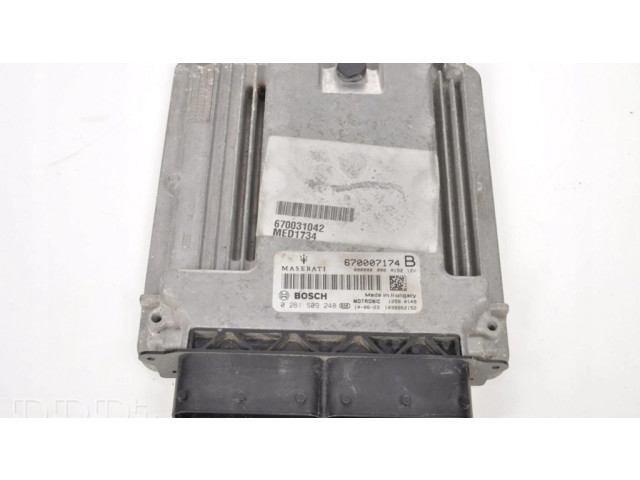 Řídící jednotka 670007174 Maserati Ghibli 2014