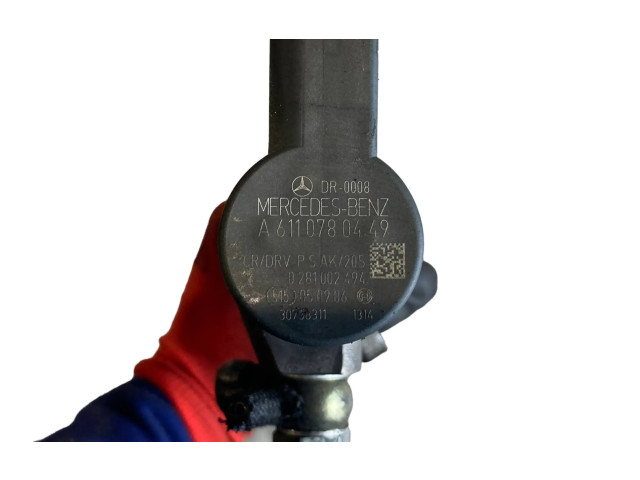 Vstřikovací lišta A6460701195 Mercedes-Benz C W203 OM 646.963