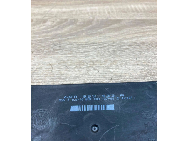 Блок комфорта 6Q0959433A, 5DK00812700 Skoda Fabia Mk1 (6Y)