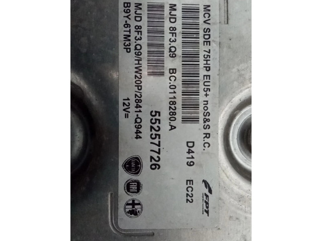 Řídící jednotka 55257726 Fiat Fiorino 2014