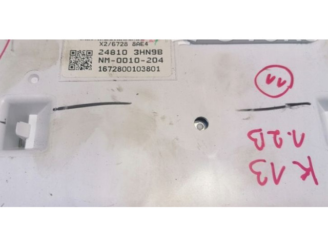 Přístrojová deska  Nissan Micra 2012 3HN9B, 24810  
