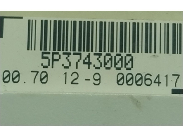 Модуль блока управления кондиционером 275102784R, 5P3743300   Dacia Lodgy