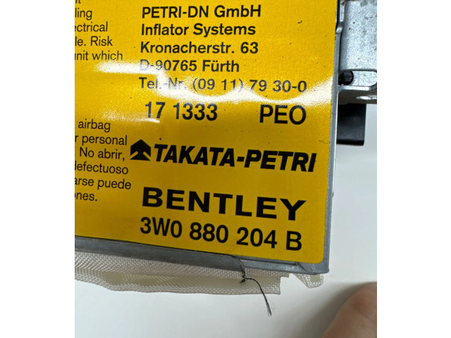 Подушка безопасности пассажира 3W0880204B, 171333 Bentley Flying Spur