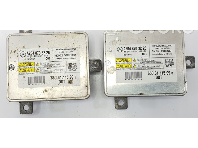 Блок управления Xenon A2048703226 Mercedes-Benz GLK (X204)