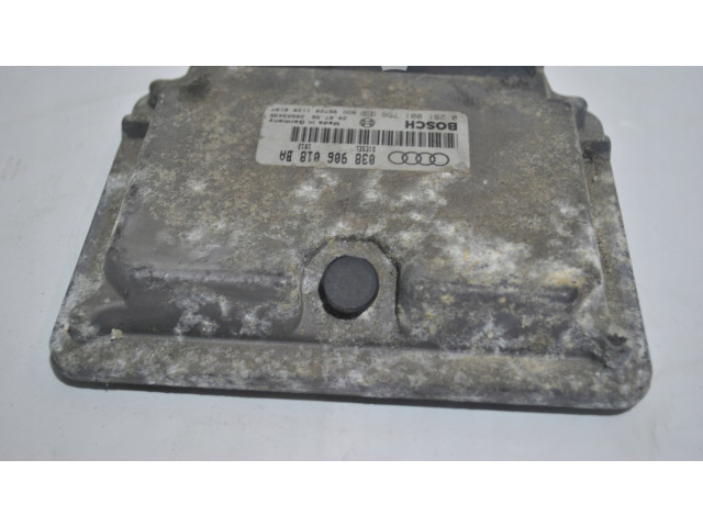 Блок управления двигателя 038906018BA, 0281001756   Audi A3 S3 8L