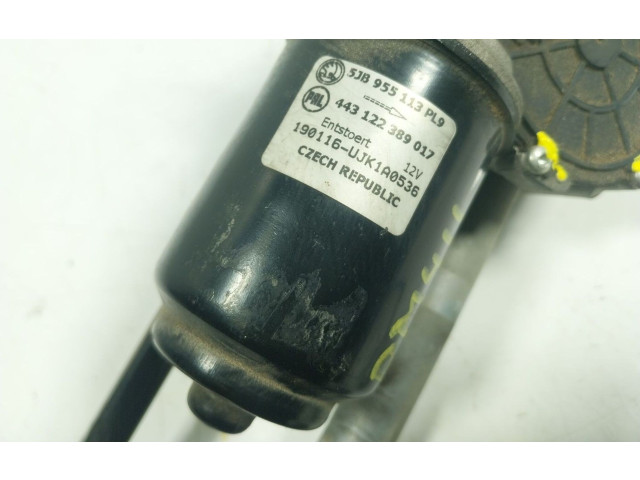 Моторчик дворников 5JB955113A, 5JB955113    Skoda Rapid (NH)