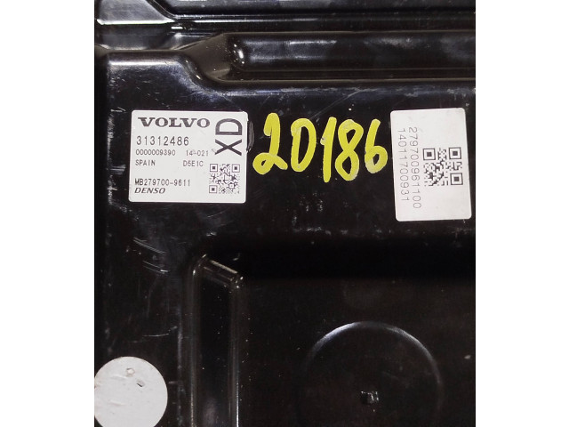 Řídící jednotka 31312486, 0000009390   Volvo S60 2015