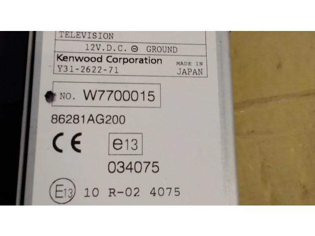 Дисплей Y31262271, 86281AG200 Subaru Legacy