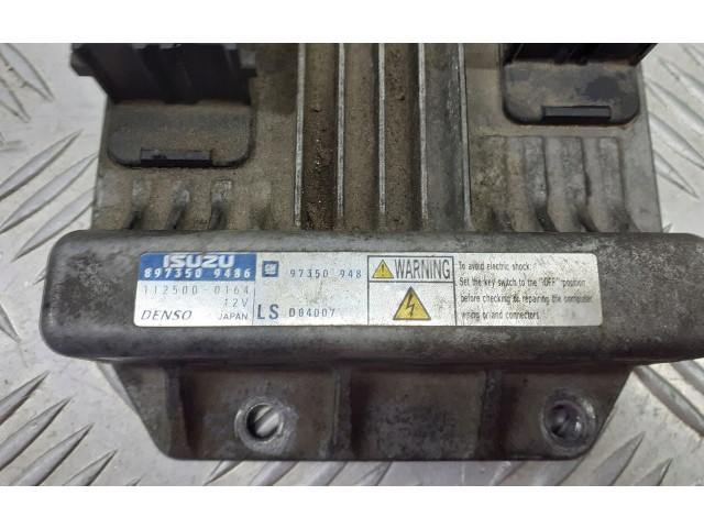 Блок управления двигателем Блок управления 8973509486 Opel Meriva A