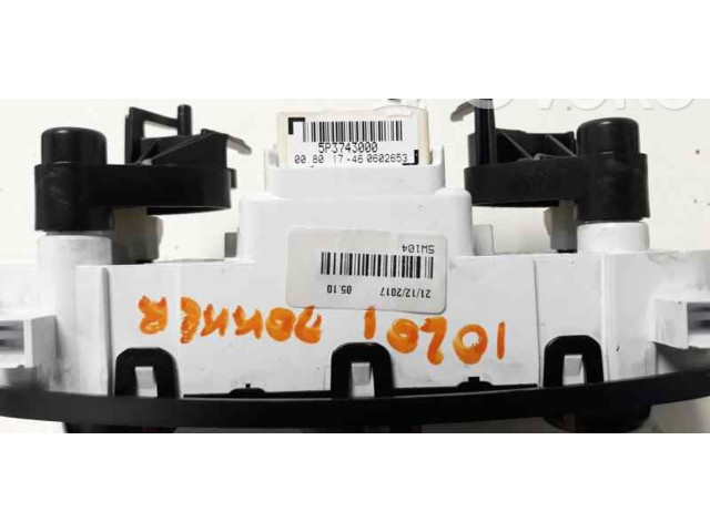 Steuergerät der Klimaanlage 5P3743000 Dacia Dokker