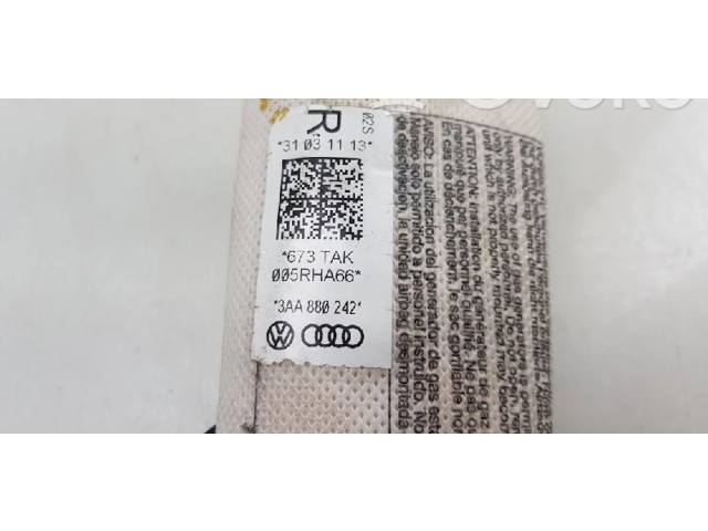 Подушка безопасности в сиденье 3AA880242, 3AA880242   Volkswagen Passat Alltrack