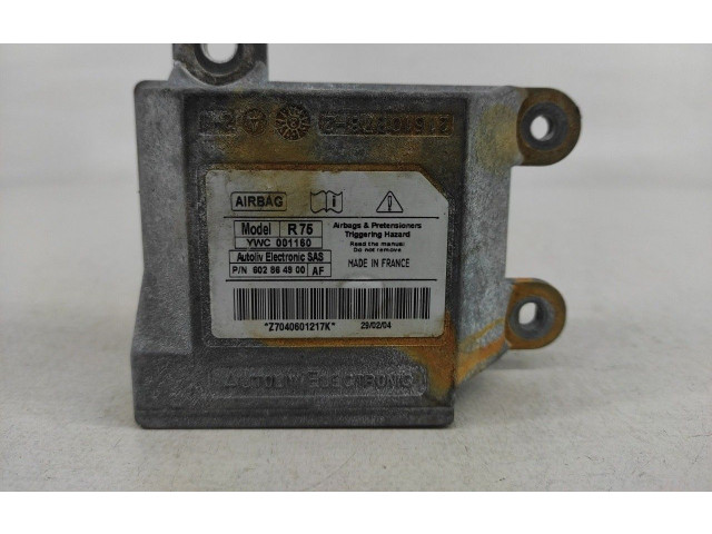 Блок подушек безопасности 602864900, Z7040601217K Rover 75