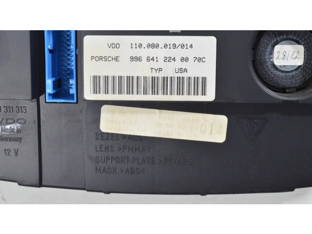 Спидометр (приборный щиток)    9966412240070C, 99664122400   Porsche 911 996