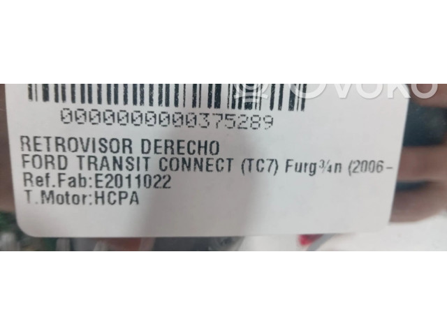 Зеркало электрическое Ford Transit - Tourneo Connect 2009 - 2013 года