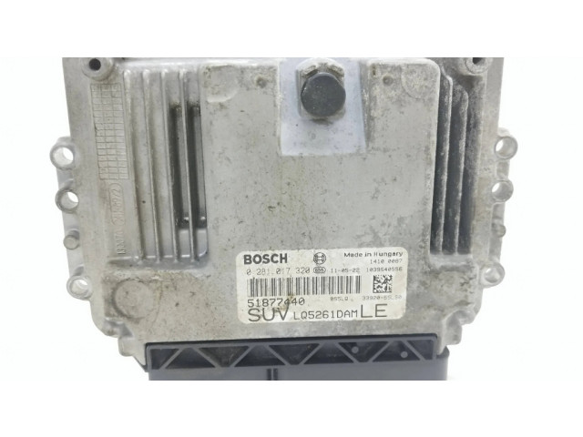 Řídící jednotka 51877440, 0281017320 Suzuki SX4 2012