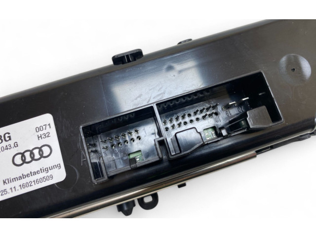 Блок управления климат-контролем 8W0820043G Audi Q5 SQ5