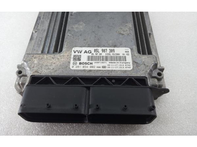 Блок управления двигателя 05L907309, 0281034002   Audi A6 S6 C8 4K
