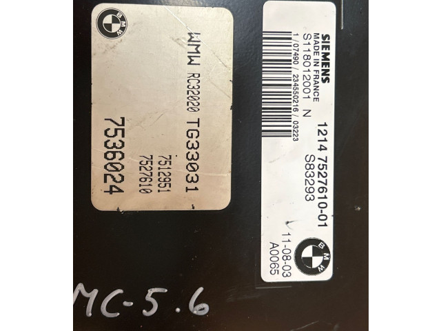 Блок управления двигателя 7536024, S118012001N Mini Cooper Hatch Hardtop