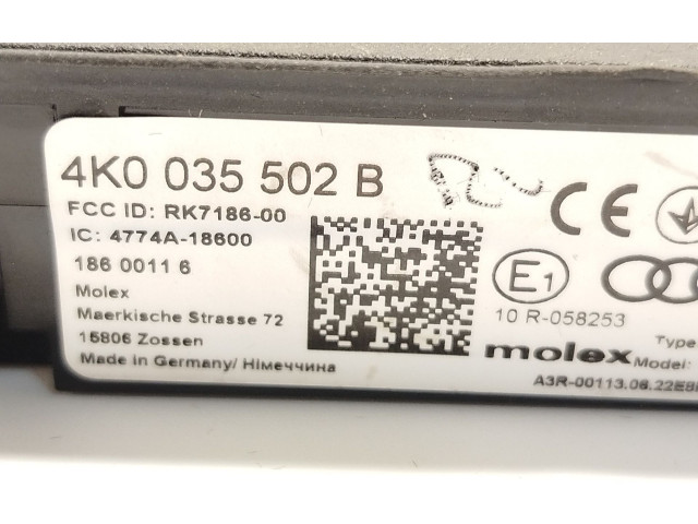 Блок управления 4K0035502B   Audi A6 C7