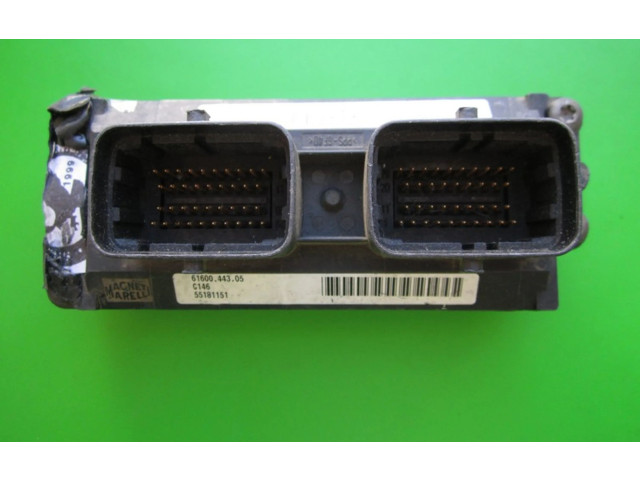 Блок управления двигателем Блок управления 55181151, 6160044305   Lancia Y 840